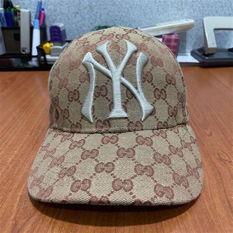 replica caps gucci|mlb x gucci cap.